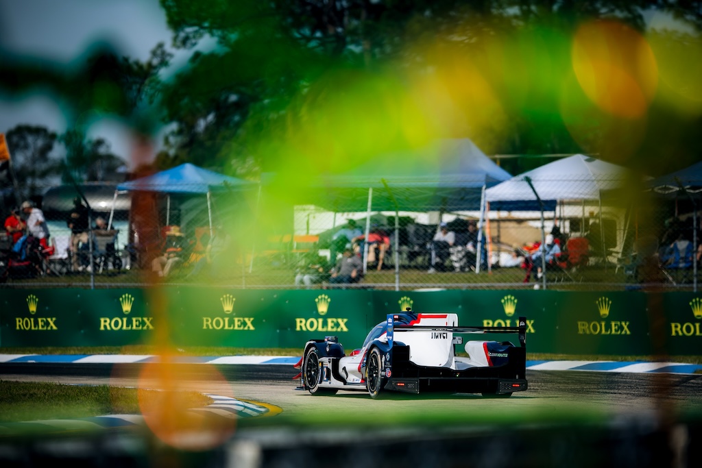 Efter seks i træk: Mikkel Jensen vil sikre nyt trofæ på Sebring.
(Foto: United Autosports)